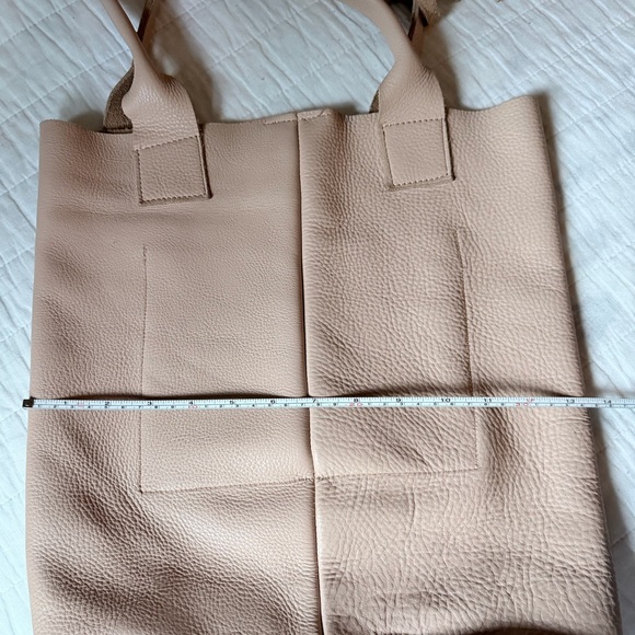 Elegant pinkish beige Tote Bag (AG Alma De Gaucho) - Picture 5 of 7
